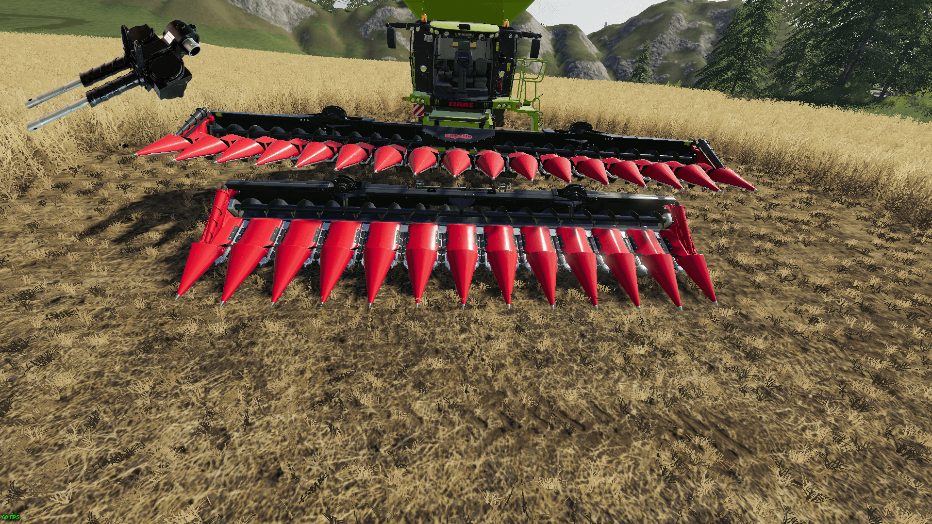 Kothak alumier aluminium jagung kanggo panen gandum