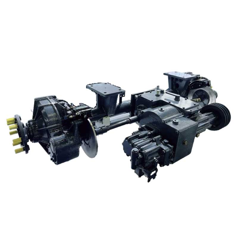 Pemanen gandum diferensial drive